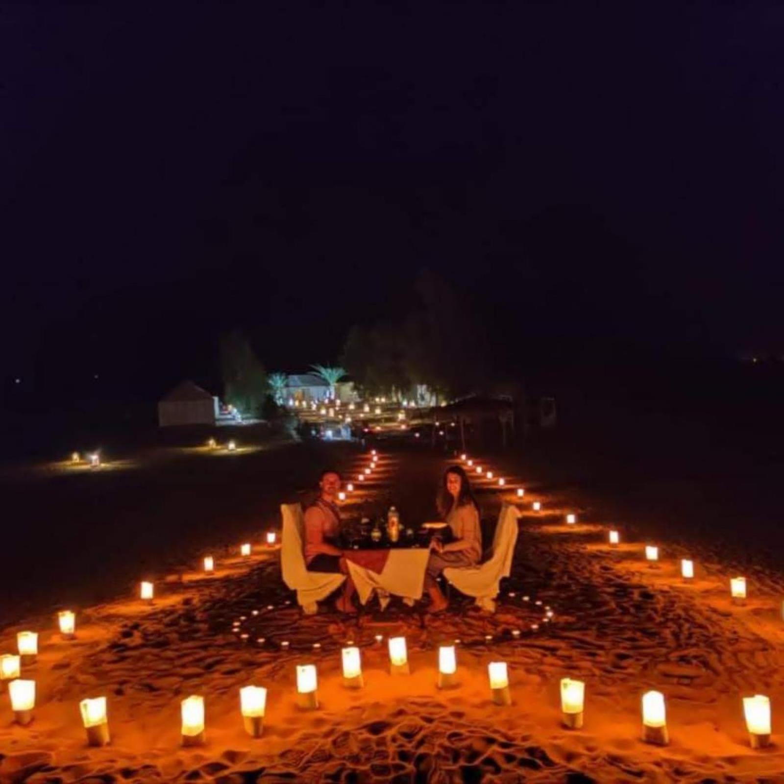 Family Luxury Glamping Hotel Merzouga Bagian luar foto